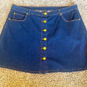 Jean skirt